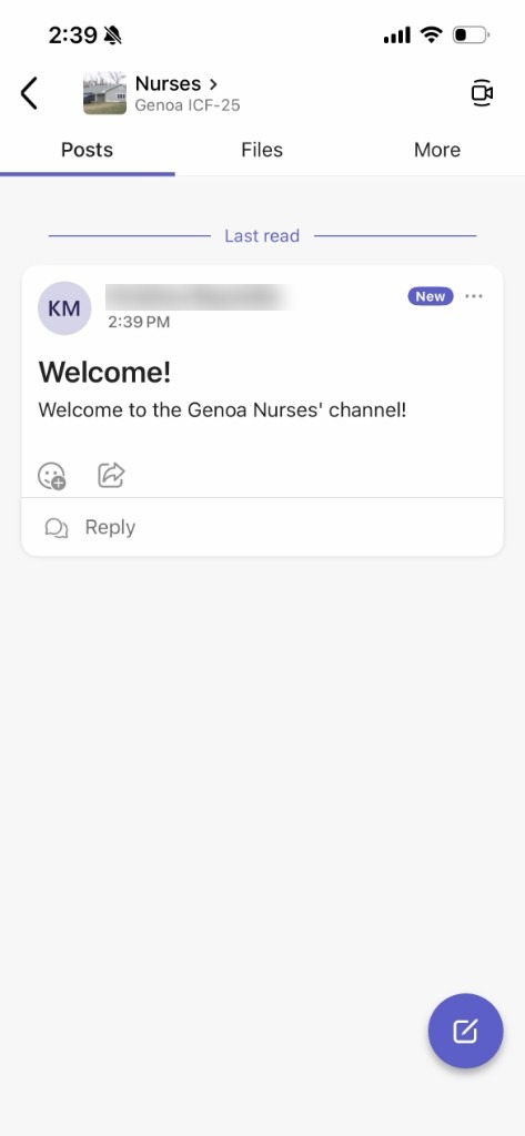 Nurses channel