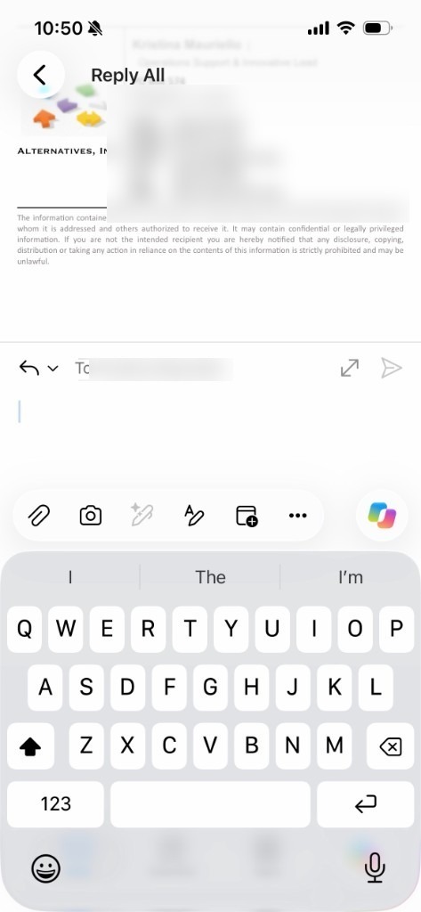 A reply to one person